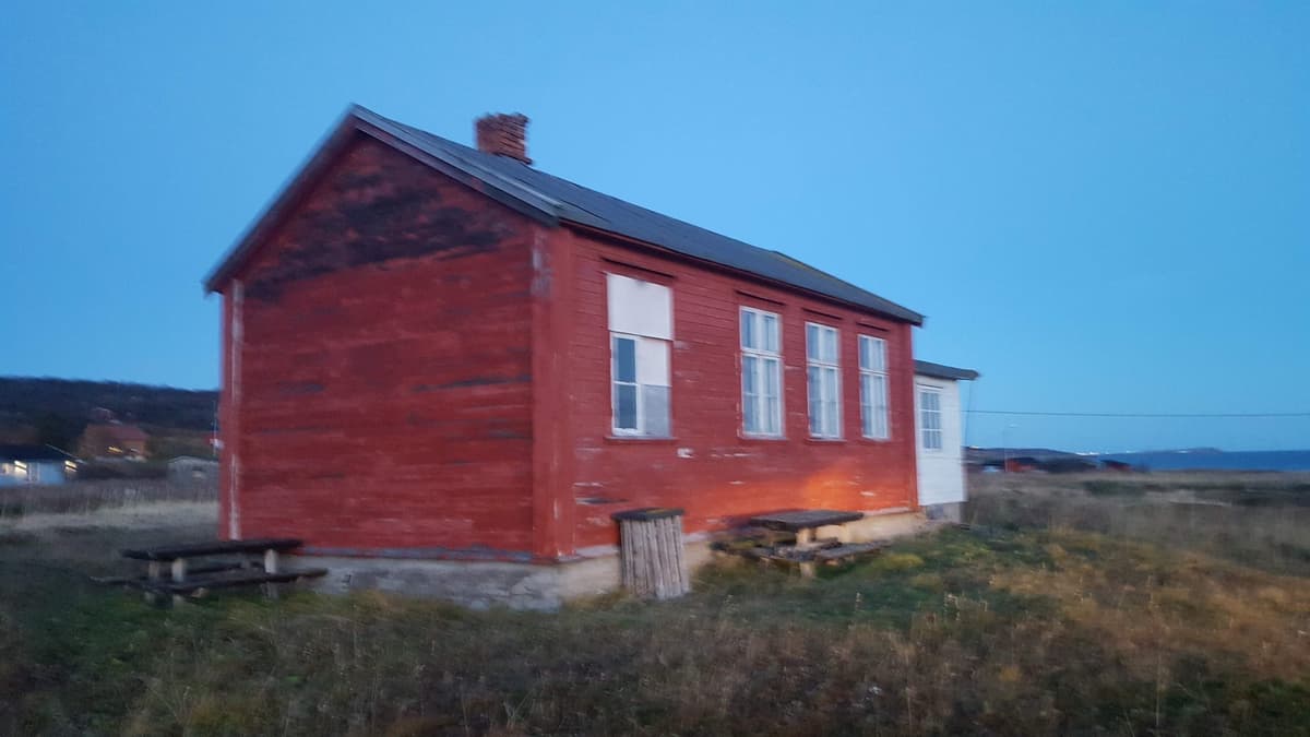 Skolen i 2018, før restaureringen